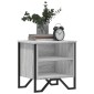 vidaXL Κομοδίνο Χρώμα 2 τεμ. Γκρι Sonoma 40x30x40 εκ. από Επεξ. Ξύλο