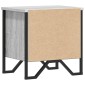 vidaXL Κομοδίνο Χρώμα 2 τεμ. Γκρι Sonoma 40x30x40 εκ. από Επεξ. Ξύλο