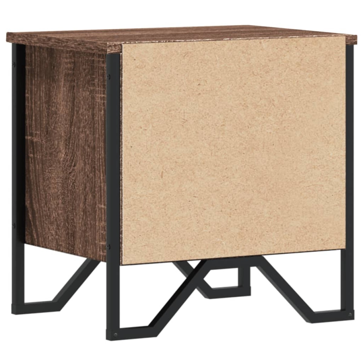 vidaXL Κομοδίνο Καφέ Δρυς 40 x 30 x 40 εκ. από Επεξεργασμένο Ξύλο