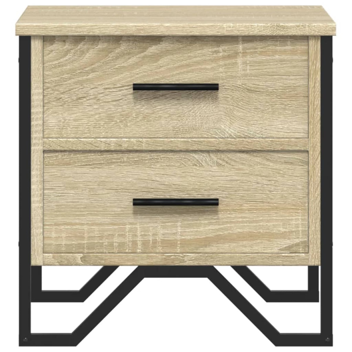 vidaXL Κομοδίνο Sonoma Δρυς 40x41x40 εκ. από Επεξεργασμένο Ξύλο