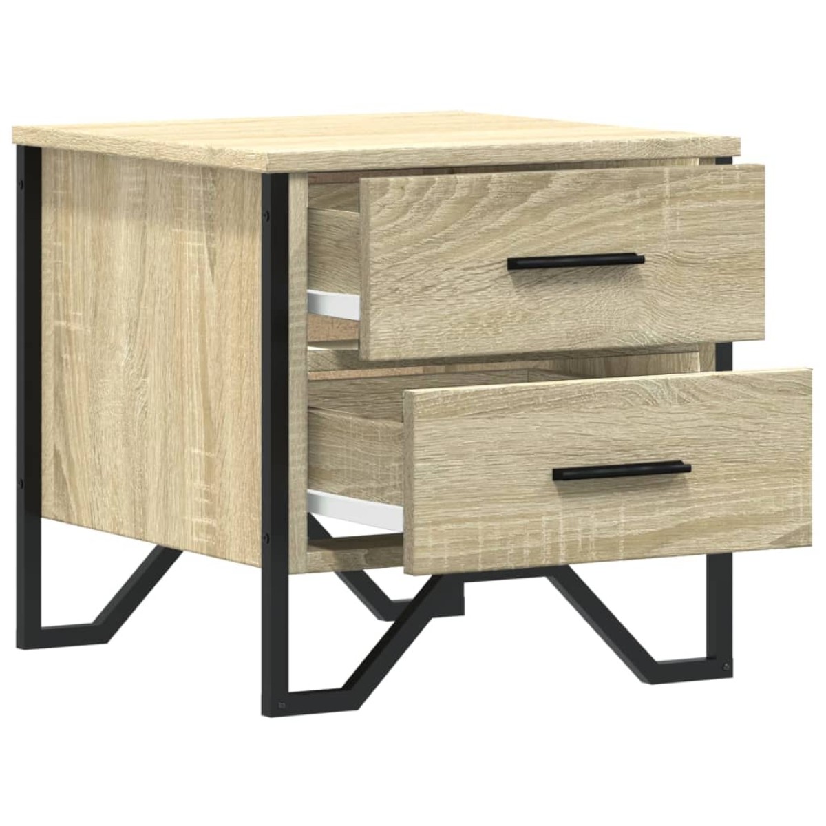 vidaXL Κομοδίνο Sonoma Δρυς 40x41x40 εκ. από Επεξεργασμένο Ξύλο