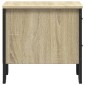 vidaXL Κομοδίνο Sonoma Δρυς 40x41x40 εκ. από Επεξεργασμένο Ξύλο