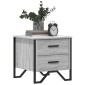 vidaXL Κομοδίνο Γκρι Sonoma 40x41x40 εκ. από Επεξεργασμένο Ξύλο