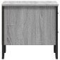 vidaXL Κομοδίνο Γκρι Sonoma 40x41x40 εκ. από Επεξεργασμένο Ξύλο