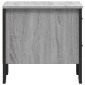 vidaXL Κομοδίνα 2 τεμ. Γκρι Sonoma 40x41x40 εκ. από Επεξεργ. Ξύλο