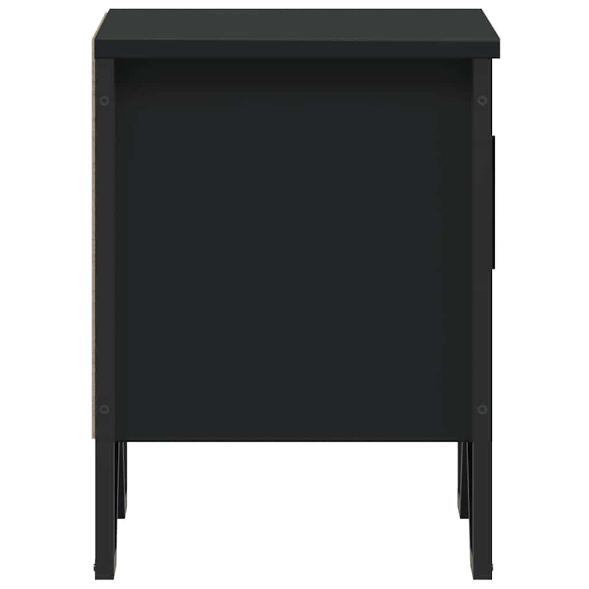vidaXL Κομοδίνο Μαύρο 40 x 30 x 40 εκ. από Επεξεργασμένο Ξύλο