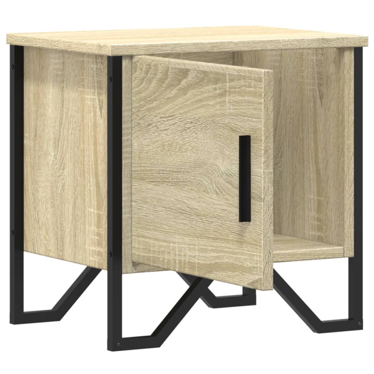 vidaXL Κομοδίνα 2 τεμ. Sonoma Δρυς 40 x 30 x 40 εκ. από Επεξ. Ξύλο