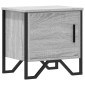 vidaXL Κομοδίνο Γκρι Sonoma 40 x 30 x 40 εκ. από Επεξεργασμένο Ξύλο