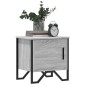 vidaXL Κομοδίνο Γκρι Sonoma 40 x 30 x 40 εκ. από Επεξεργασμένο Ξύλο