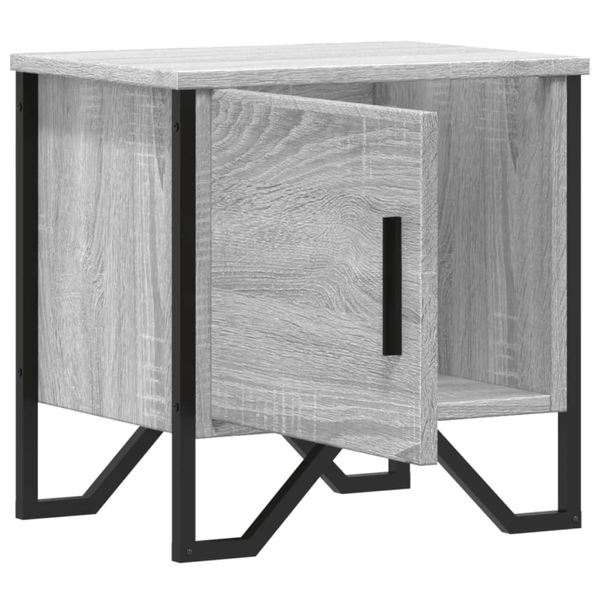vidaXL Κομοδίνο Γκρι Sonoma 40 x 30 x 40 εκ. από Επεξεργασμένο Ξύλο