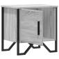 vidaXL Κομοδίνο Γκρι Sonoma 40 x 30 x 40 εκ. από Επεξεργασμένο Ξύλο