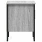 vidaXL Κομοδίνο Γκρι Sonoma 40 x 30 x 40 εκ. από Επεξεργασμένο Ξύλο