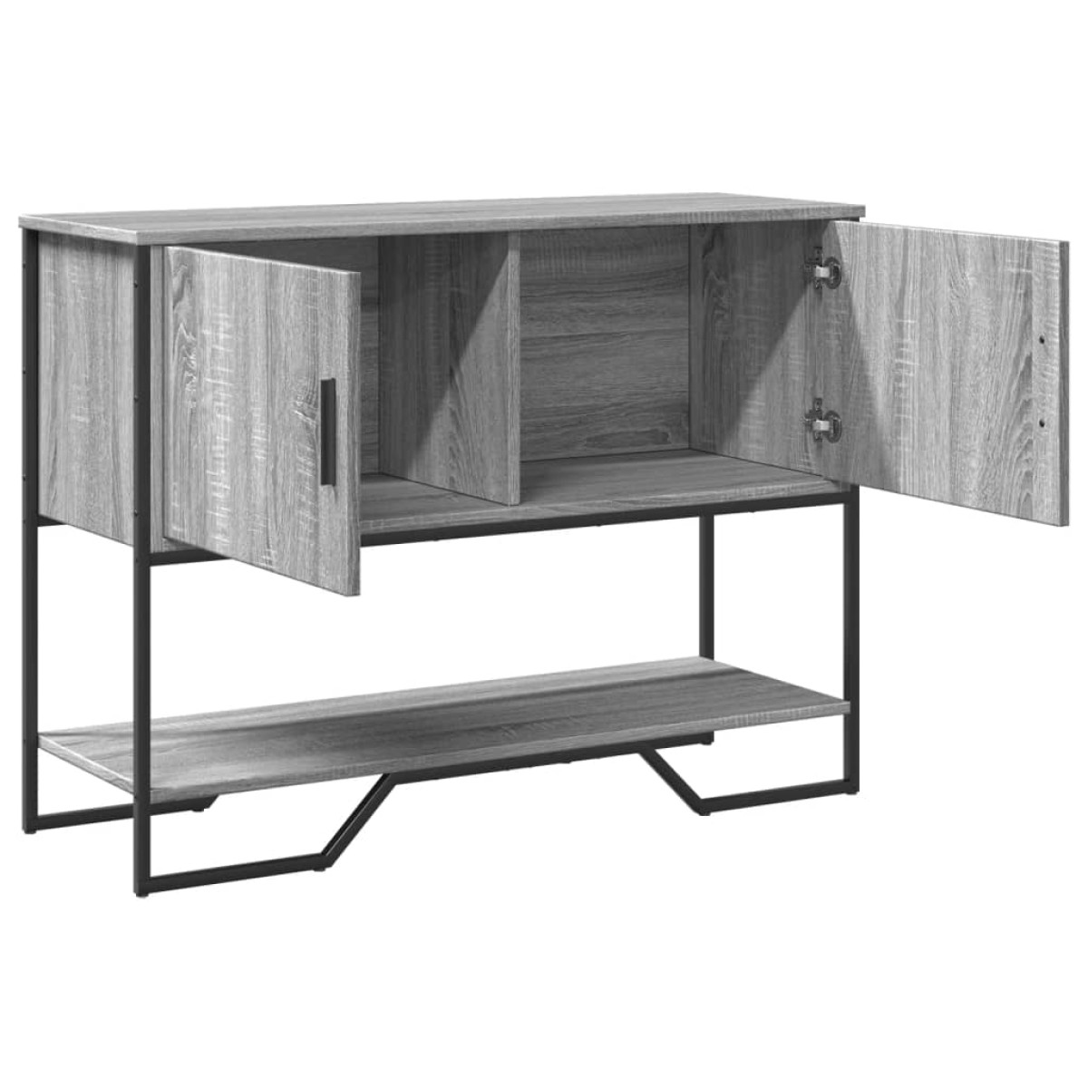 vidaXL Τραπέζι Κονσόλα Γκρι Sonoma 100x35x74,5 εκ. Επεξεργασμένο Ξύλο