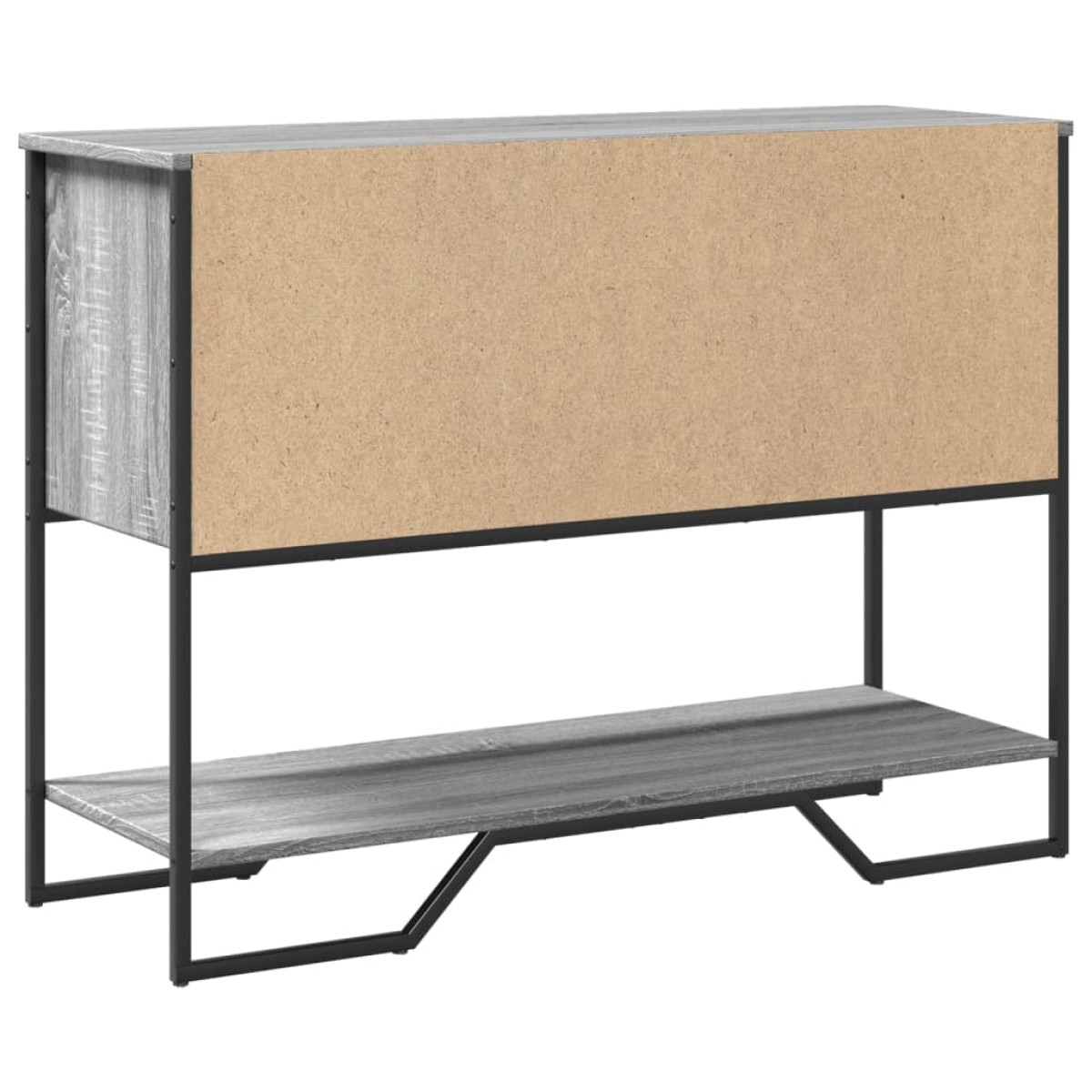 vidaXL Τραπέζι Κονσόλα Γκρι Sonoma 100x35x74,5 εκ. Επεξεργασμένο Ξύλο