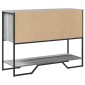 vidaXL Τραπέζι Κονσόλα Γκρι Sonoma 100x35x74,5 εκ. Επεξεργασμένο Ξύλο