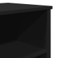 vidaXL Συρταριέρα Μαύρη 91x35,5x74,5 εκ. από Επεξεργασμένο Ξύλο