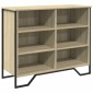 vidaXL Ντουλάπι Sonoma Δρυς 91x35,5x74,5 εκ. από Επεξεργασμένο Ξύλο