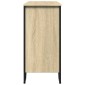 vidaXL Ντουλάπι Sonoma Δρυς 91x35,5x74,5 εκ. από Επεξεργασμένο Ξύλο