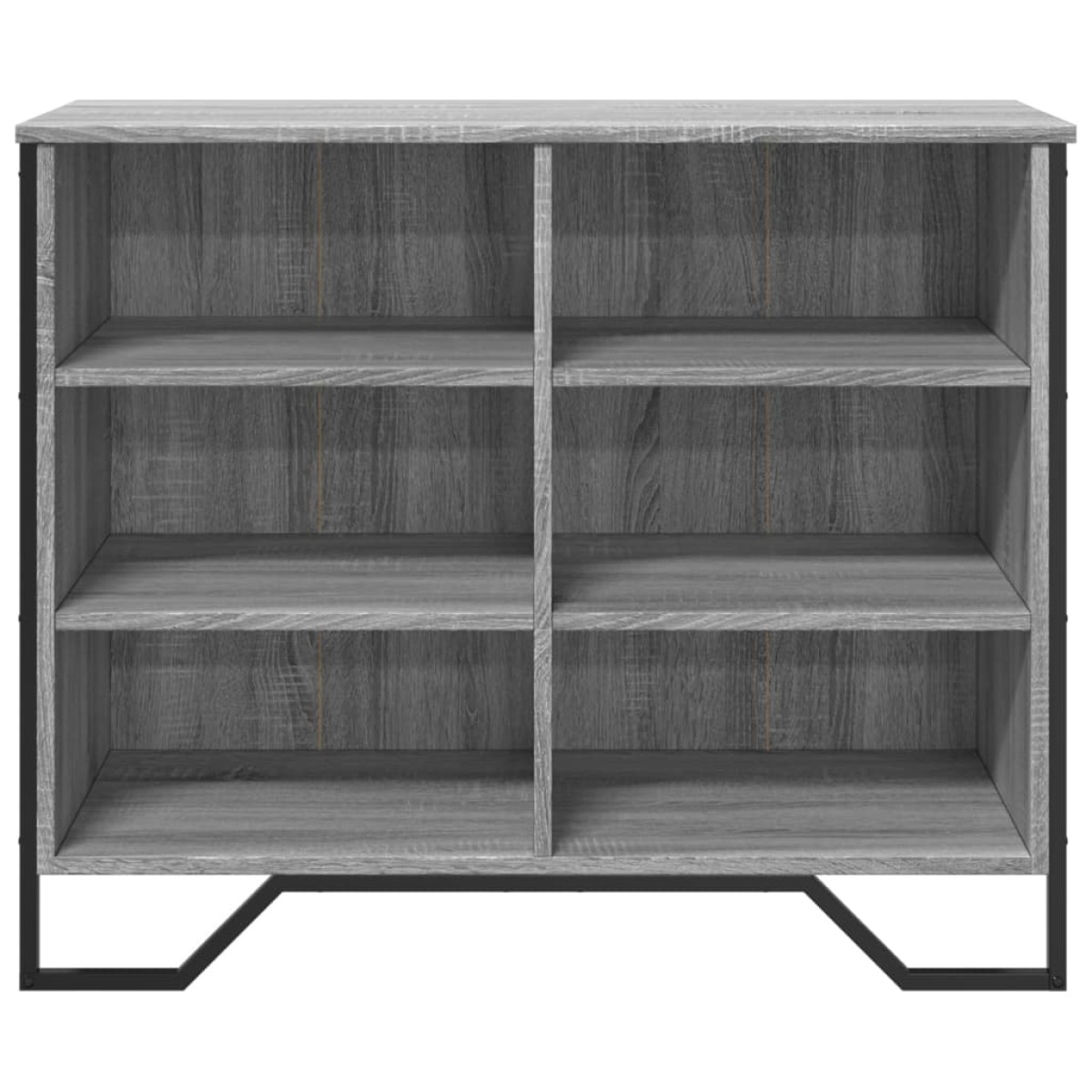 vidaXL Μπουφές Γκρι Sonoma 91x35,5x74,5 εκ. από Επεξεργασμένο Ξύλο