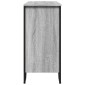 vidaXL Μπουφές Γκρι Sonoma 91x35,5x74,5 εκ. από Επεξεργασμένο Ξύλο