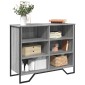vidaXL Μπουφές Γκρι Sonoma 91x35,5x74,5 εκ. από Επεξεργασμένο Ξύλο