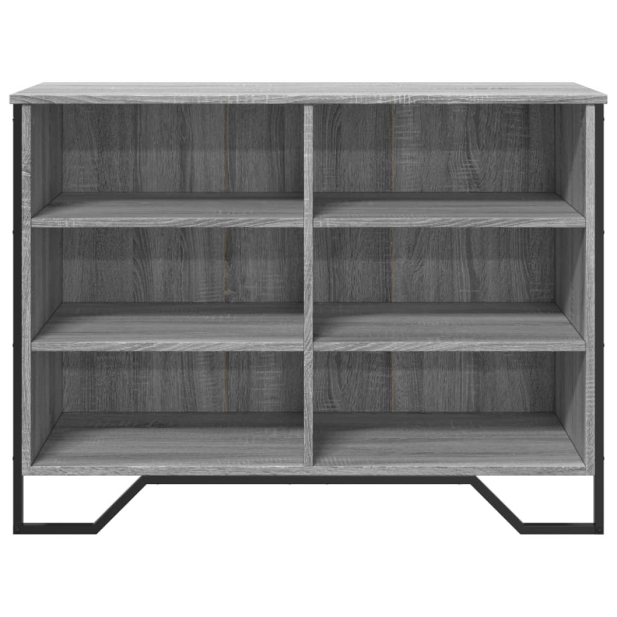 vidaXL Μπουφές Γκρι Sonoma 101x35,5x74,5 εκ. από Επεξεργασμένο Ξύλο