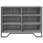 vidaXL Μπουφές Γκρι Sonoma 101x35,5x74,5 εκ. από Επεξεργασμένο Ξύλο