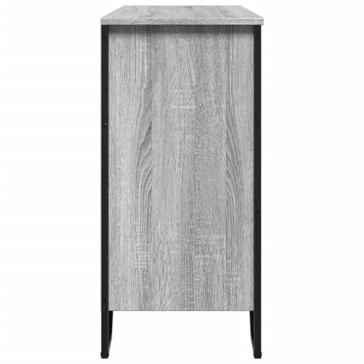 vidaXL Μπουφές Γκρι Sonoma 101x35,5x74,5 εκ. από Επεξεργασμένο Ξύλο