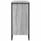 vidaXL Μπουφές Γκρι Sonoma 101x35,5x74,5 εκ. από Επεξεργασμένο Ξύλο
