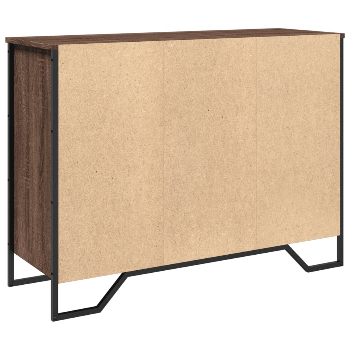 vidaXL Ντουλάπι Καφέ Δρυς 101x35,5x74,5 εκ. Επεξεργασμένο Ξύλο