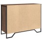 vidaXL Ντουλάπι Καφέ Δρυς 101x35,5x74,5 εκ. Επεξεργασμένο Ξύλο