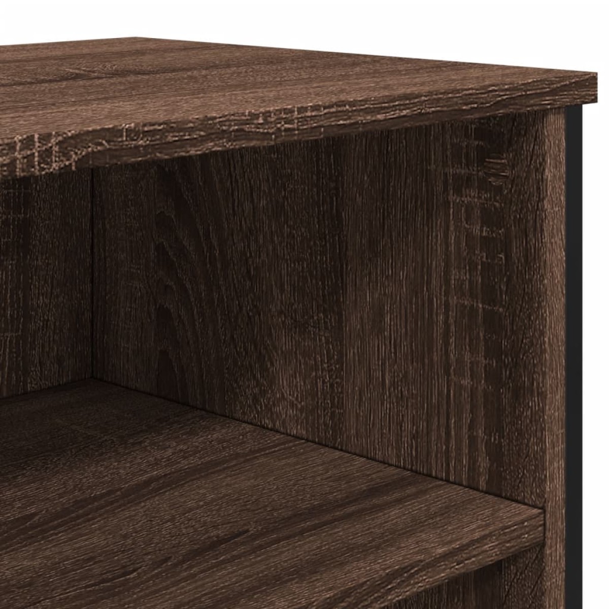 vidaXL Ντουλάπι Καφέ Δρυς 101x35,5x74,5 εκ. Επεξεργασμένο Ξύλο