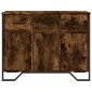 vidaXL Ντουλάπι Καπνιστή Δρυς 97x32,5x74,5 εκ. από Επεξεργ. Ξύλο