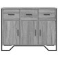 vidaXL Ντουλάπι Γκρι Sonoma 97x32,5x74,5 εκ. από Επεξεργασμένο Ξύλο