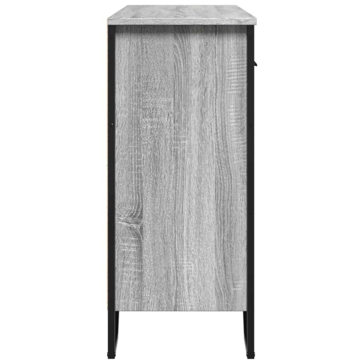 vidaXL Ντουλάπι Γκρι Sonoma 97x32,5x74,5 εκ. από Επεξεργασμένο Ξύλο