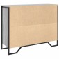 vidaXL Ντουλάπι Γκρι Sonoma 97x32,5x74,5 εκ. από Επεξεργασμένο Ξύλο