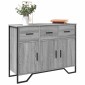 vidaXL Ντουλάπι Γκρι Sonoma 97x32,5x74,5 εκ. από Επεξεργασμένο Ξύλο