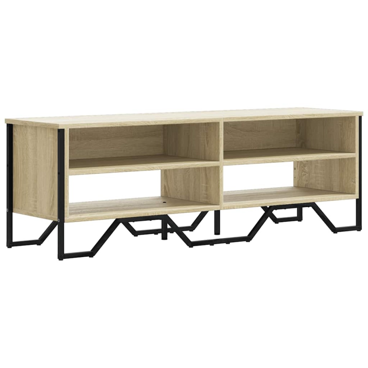 vidaXL Έπιπλο Τηλεόρασης Sonoma Δρυς 122x34x41 εκ. Επεξεργασμένο Ξύλο