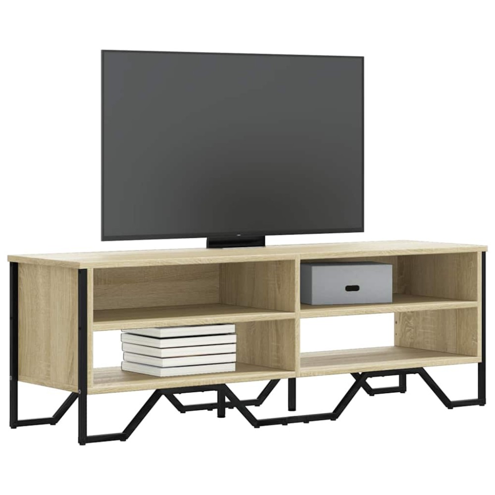 vidaXL Έπιπλο Τηλεόρασης Sonoma Δρυς 122x34x41 εκ. Επεξεργασμένο Ξύλο