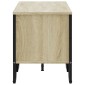 vidaXL Έπιπλο Τηλεόρασης Sonoma Δρυς 122x34x41 εκ. Επεξεργασμένο Ξύλο