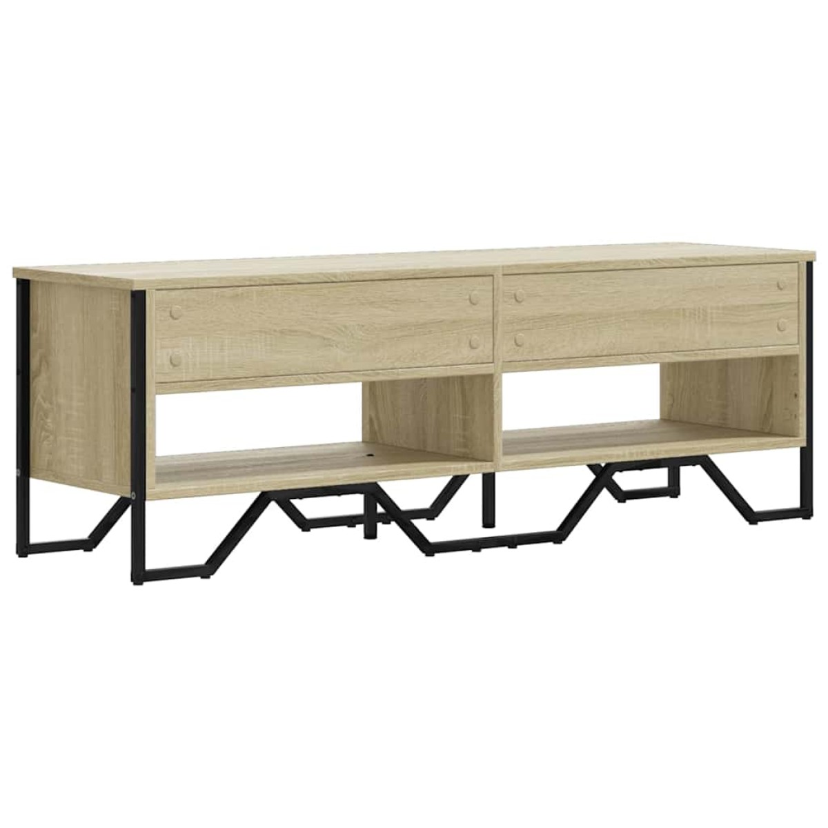 vidaXL Έπιπλο Τηλεόρασης Sonoma Δρυς 122x34x41 εκ. Επεξεργασμένο Ξύλο
