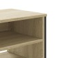 vidaXL Έπιπλο Τηλεόρασης Sonoma Δρυς 122x34x41 εκ. Επεξεργασμένο Ξύλο