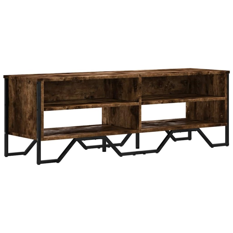 vidaXL Έπιπλο Τηλεόρασης Καπνιστή Δρυς 122x34x41εκ. Επεξεργασμένο Ξύλο