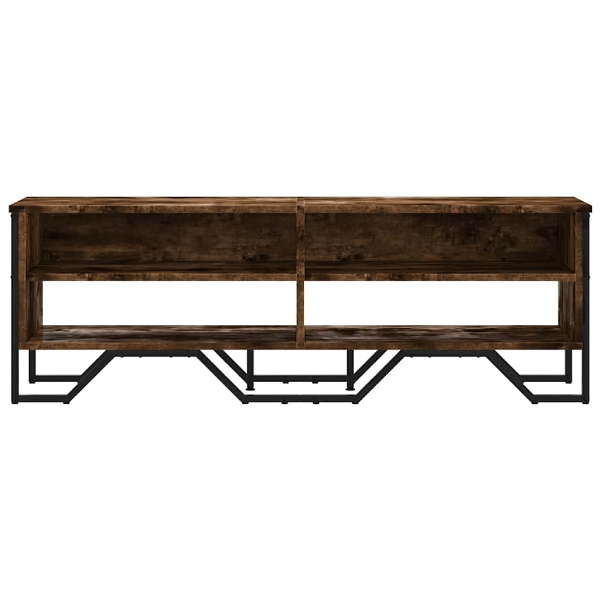 vidaXL Έπιπλο Τηλεόρασης Καπνιστή Δρυς 122x34x41εκ. Επεξεργασμένο Ξύλο