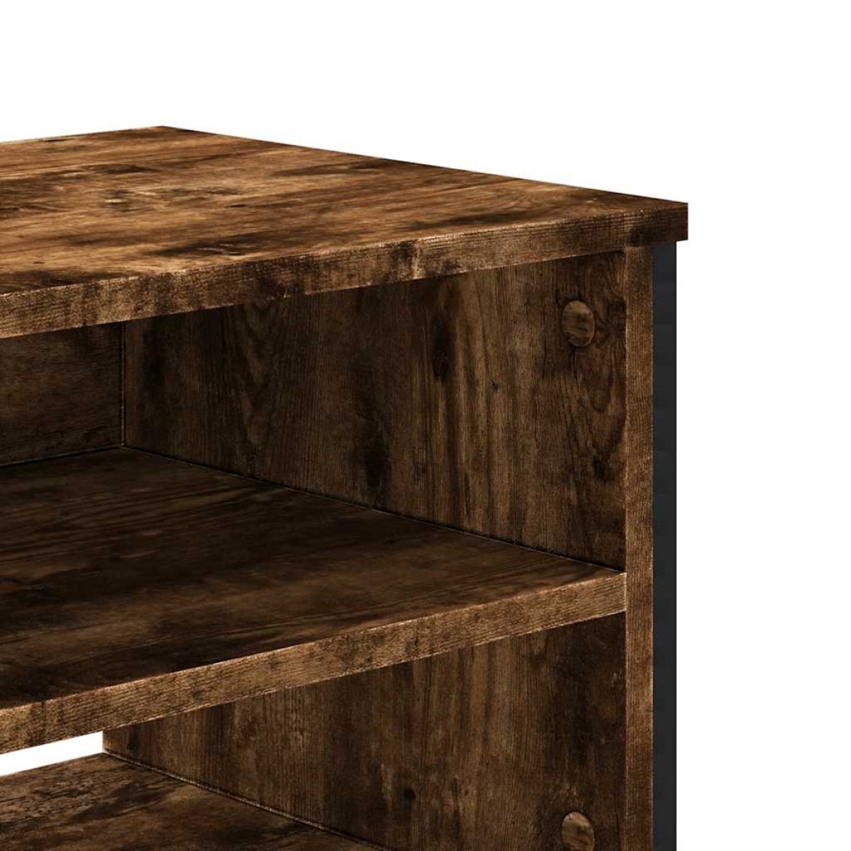 vidaXL Έπιπλο Τηλεόρασης Καπνιστή Δρυς 122x34x41εκ. Επεξεργασμένο Ξύλο