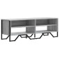 vidaXL Έπιπλο Τηλεόρασης Γκρι Sonoma 122x34x41 εκ. από Επεξεργ. Ξύλο