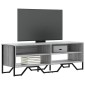 vidaXL Έπιπλο Τηλεόρασης Γκρι Sonoma 122x34x41 εκ. από Επεξεργ. Ξύλο
