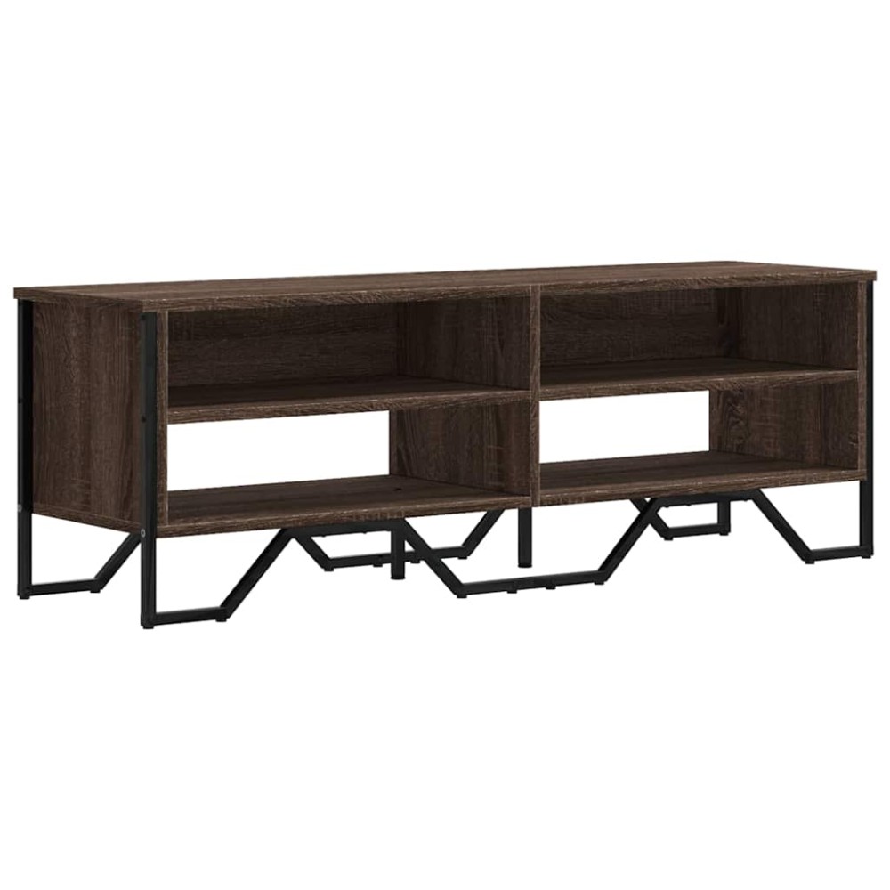 vidaXL Έπιπλο Τηλεόρασης Καπνιστή Δρυς 122x34x41εκ. Επεξεργασμένο Ξύλο