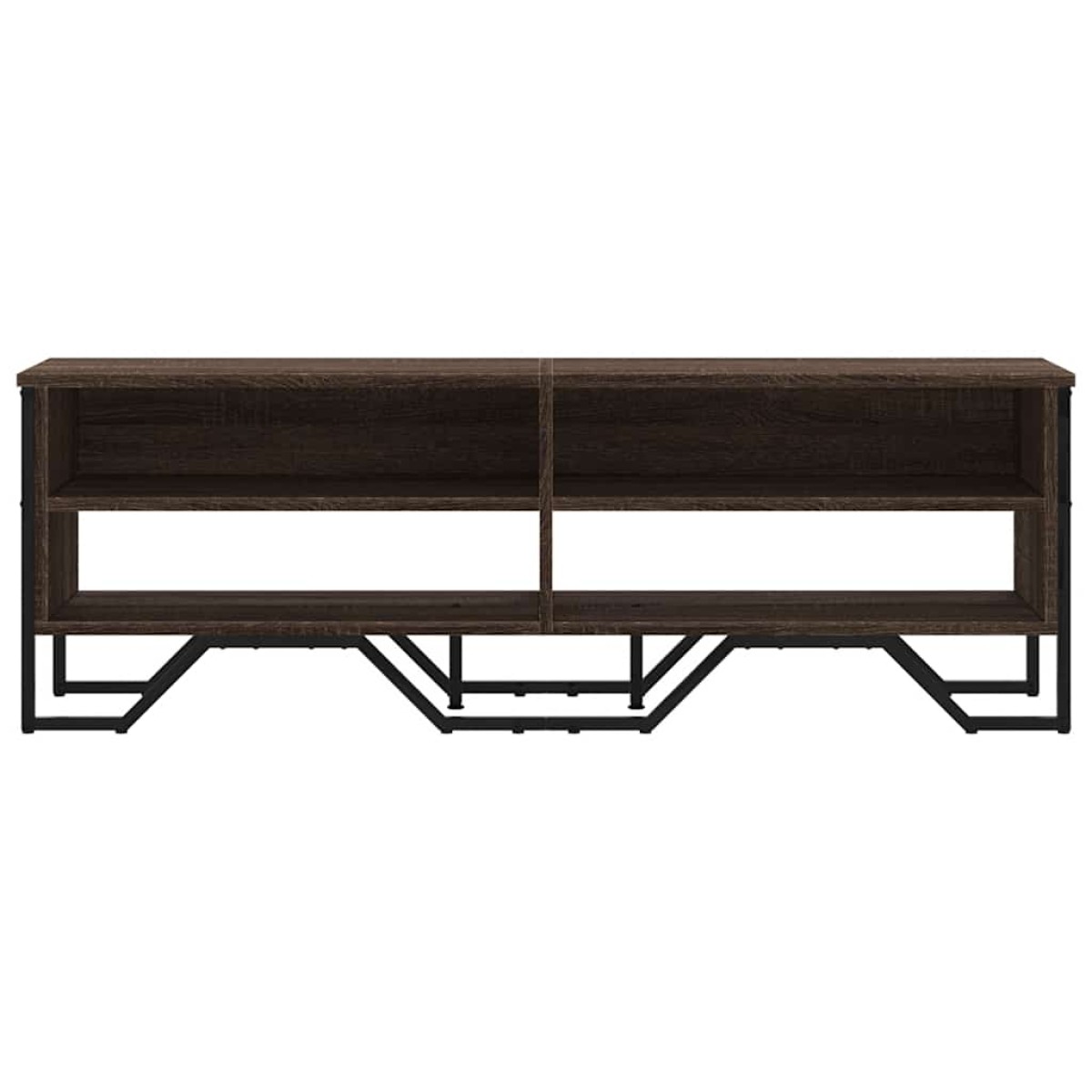 vidaXL Έπιπλο Τηλεόρασης Καπνιστή Δρυς 122x34x41εκ. Επεξεργασμένο Ξύλο
