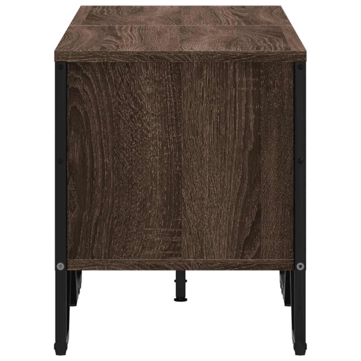 vidaXL Έπιπλο Τηλεόρασης Καπνιστή Δρυς 122x34x41εκ. Επεξεργασμένο Ξύλο